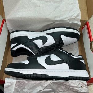 Nike Dunk Black and White Low Retro Sneakers